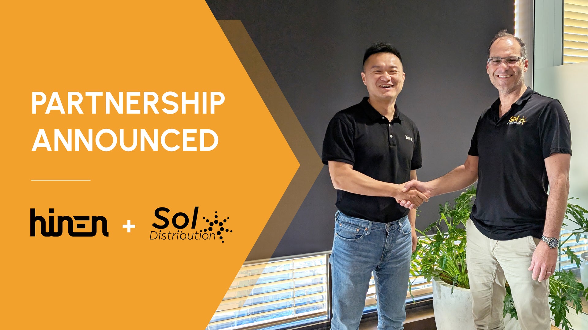 Hinen Australia Partners with Sol Distribution to Expand Energy Storage Access Nationwide