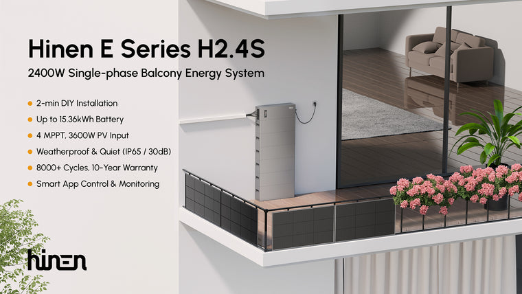 Hinen 2400W Balcony Energy System